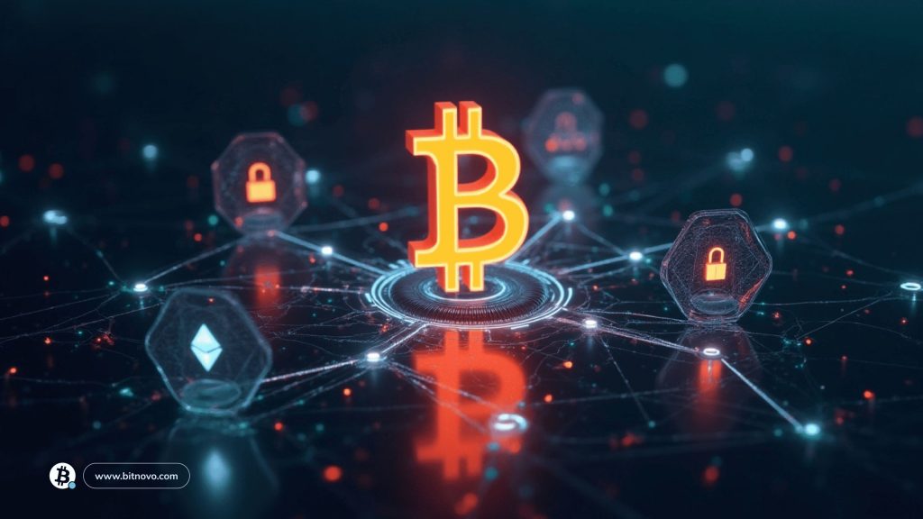 What is asymmetric cryptography and how is it used in blockchain?