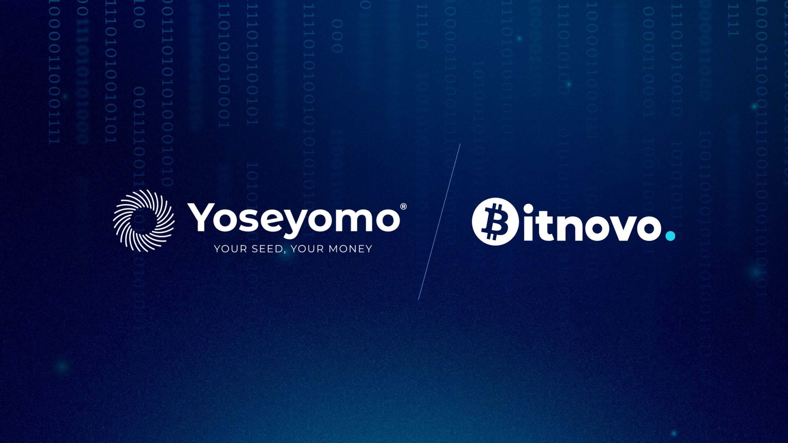 Bitnovo × Yoseyomo: Acceso + Autocustodia real