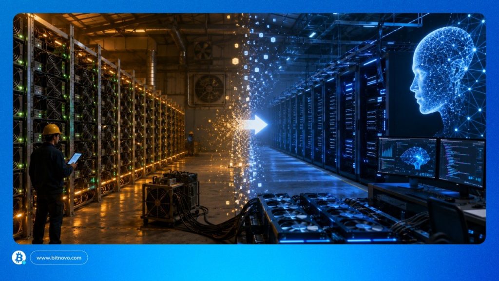 Las granjas de minería de Bitcoin se reconvierten en centros de cálculo para inteligencia artificial